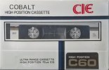 Compact Cassette CIE 60 "Cobalt" Type II Chrome 1988 Portugal