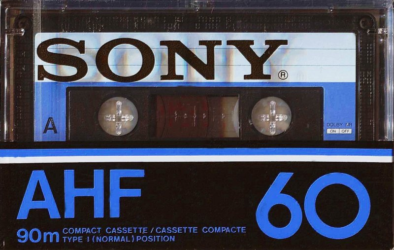 Compact Cassette: Sony  - AHF 60