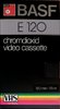 VHS, Video Home System BASF 120 Type II Chrome 1979 Europe