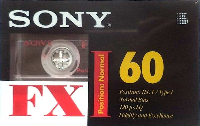 Compact Cassette: Sony  - FX I 60