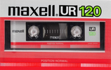Compact Cassette Maxell UR 120 Type I Normal 1986 Japan