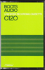 Compact Cassette Boots / Boots Audio 120 Type I Normal 1976 UK