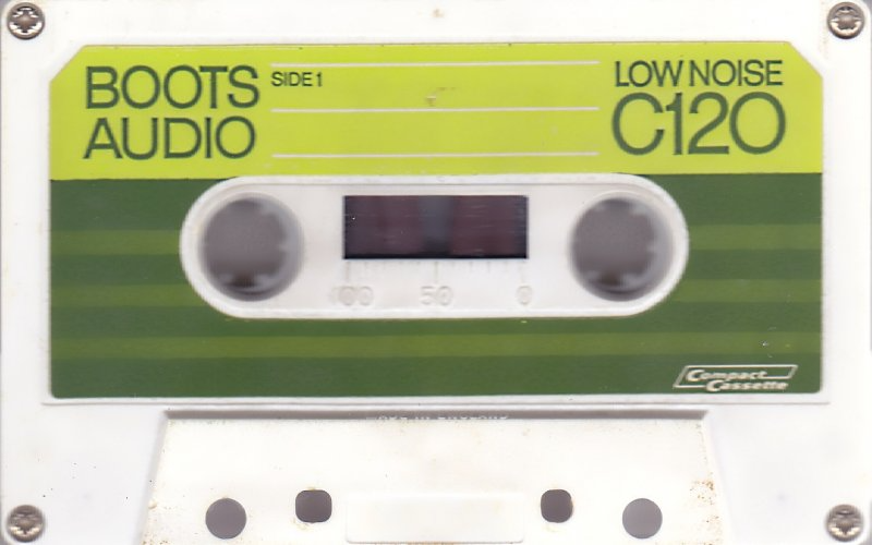 Compact Cassette:  Boots Audio -  120