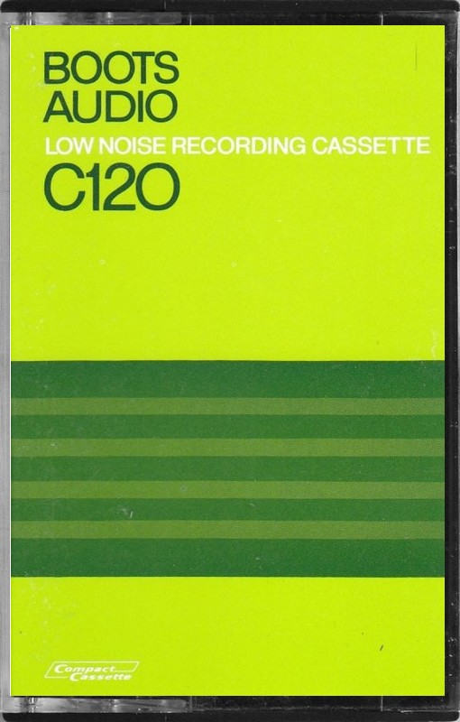 Compact Cassette:  Boots Audio -  120