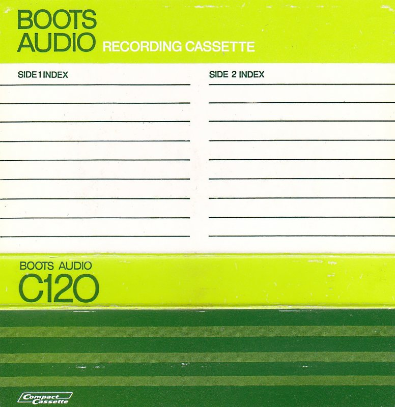 Compact Cassette:  Boots Audio -  120