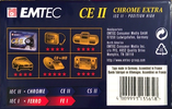 Compact Cassette Emtec CE II Chrome Extra 46 Type II Chrome 2004 Europe