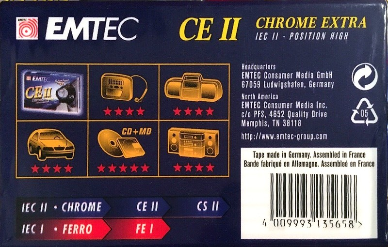 Compact Cassette: EMTEC Emtec - CE II 46