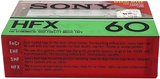 2 pack Sony HFX 60 Type I Normal 1978 USA