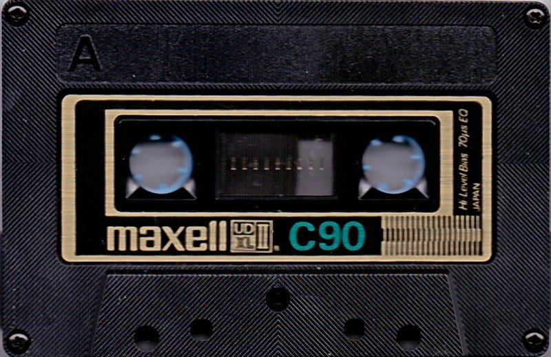 Compact Cassette Maxell UD XLII 90 Type II Chrome 1980 USA