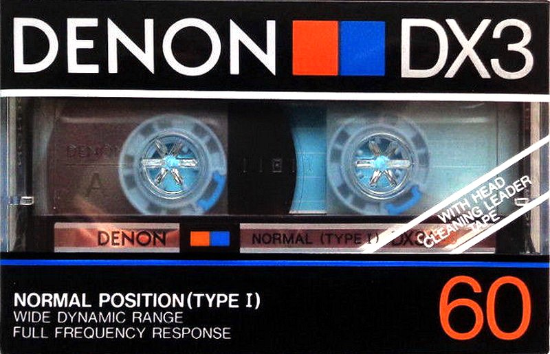 Compact Cassette: Nippon Columbia / Denon Denon - DX3 60