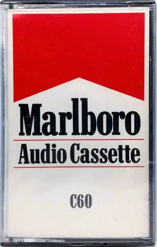 Compact Cassette Marlboro 60 Type II Chrome 1986 Unknown Country