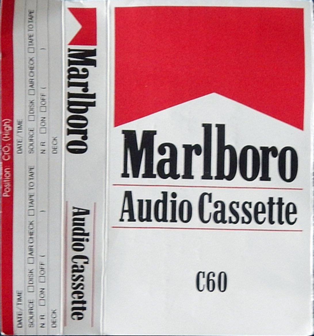 Compact Cassette Marlboro 60 Type II Chrome 1986 Unknown Country