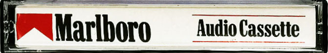 Compact Cassette Marlboro 60 Type II Chrome 1986 Unknown Country