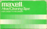 Compact Cassette Maxell Cleaning Cassette 1972 USA