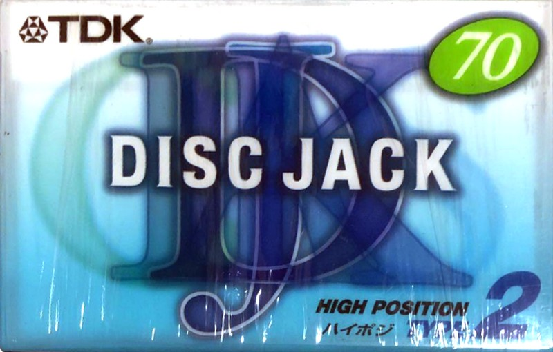 Compact Cassette TDK DJ2 Disc Jack 70 "DJ2-70F Disc Jack" Type II Chrome 1999 Japan