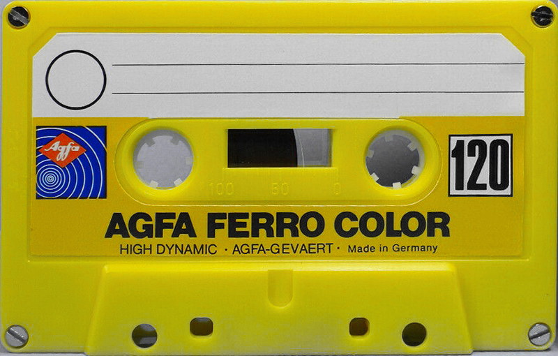 Compact Cassette AGFA Ferrocolor 120 Type I Normal 1978 Europe
