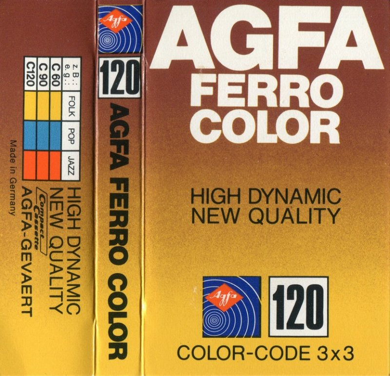 Compact Cassette: AGFA  - Ferrocolor 120