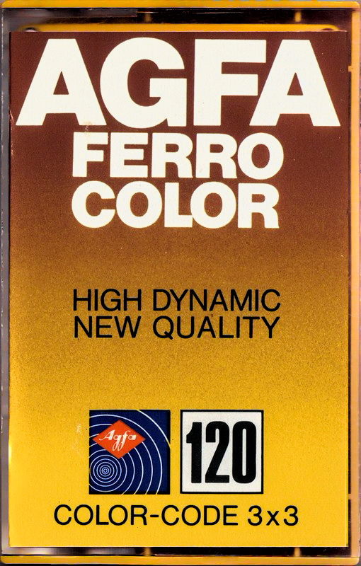 Compact Cassette AGFA Ferrocolor 120 Type I Normal 1978 Europe