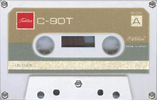 Compact Cassette Toshiba T 90 Type I Normal 1968 Japan