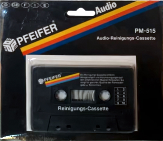 Blister Pfeifer "PM-515" Cleaning Cassette Europe