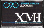 Compact Cassette Luxman XM-I 90 Type I Normal 1978 Japan