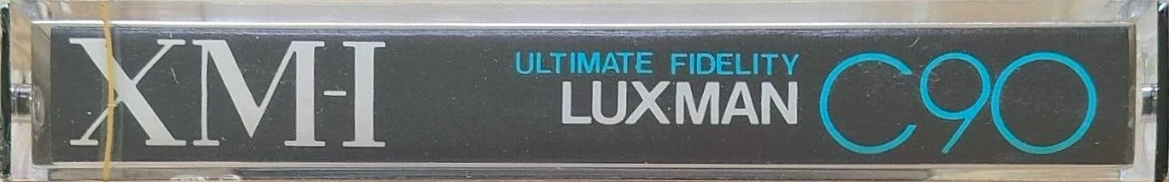 Compact Cassette Luxman XM 90 "XM-I" Type I Normal 1978 Japan