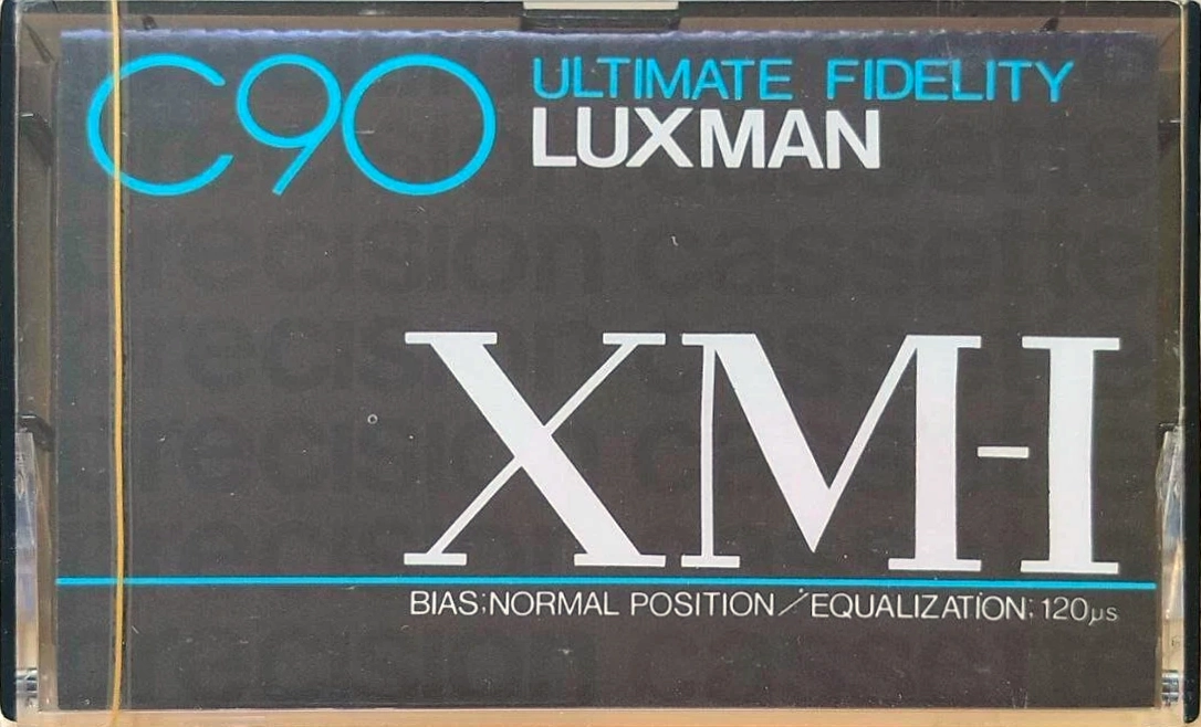 Compact Cassette Luxman XM 90 "XM-I" Type I Normal 1978 Japan