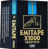 Compact Cassette EMITAPE X1000 90 Type I Normal 1974 Europe