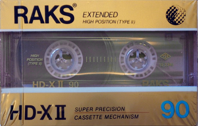 Compact Cassette: RAKS  - HD-XII 90