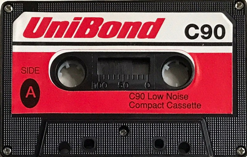 Compact Cassette UniBond 90 Type I Normal 1991 UK