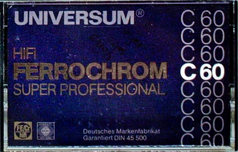 Compact Cassette: Unknown Universum - Super Professional 60