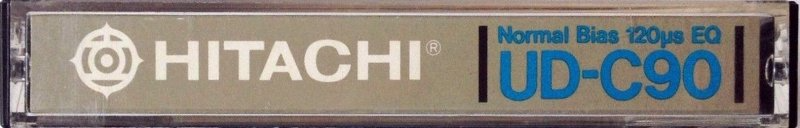 Compact Cassette Hitachi UD 90 Type I Normal 1981 Europe