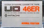 Compact Cassette Hitachi UD 46 "C46ER" Type I Normal 1977 Japan