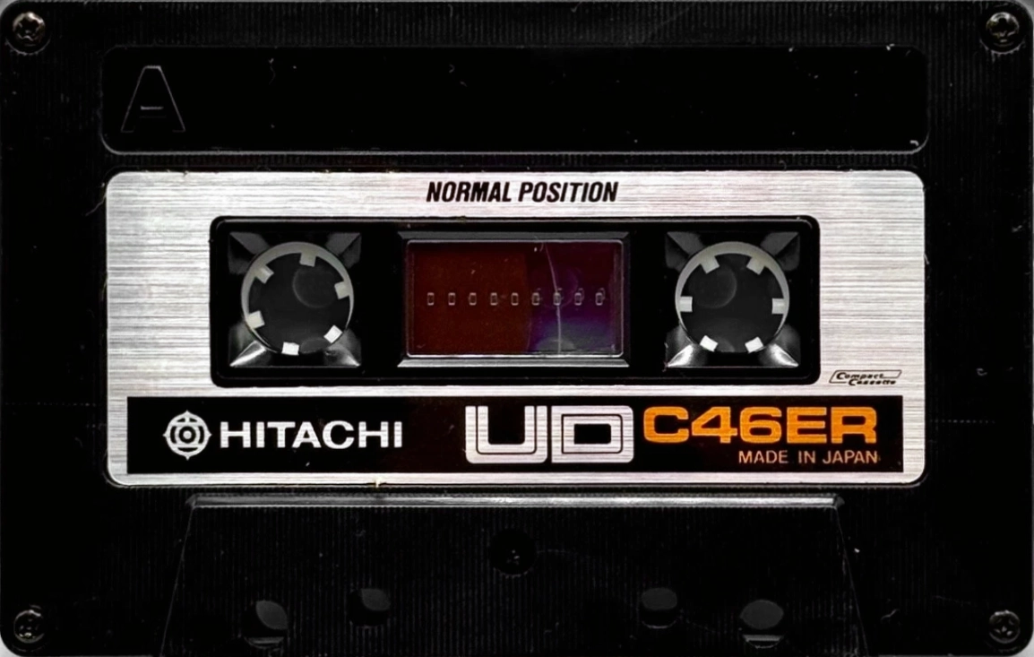 Compact Cassette Hitachi UD 46 "C46ER" Type I Normal 1977 Japan