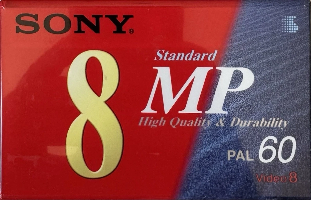 Video8, Hi8, Digital8 Sony MP 60 "P5-60MP" Type I Normal 1998 Europe