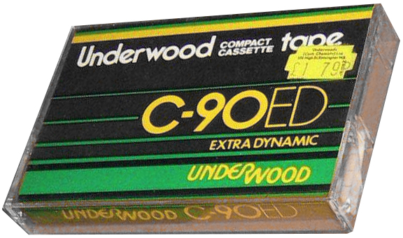 Compact Cassette Underwood ED 90 Type I Normal UK