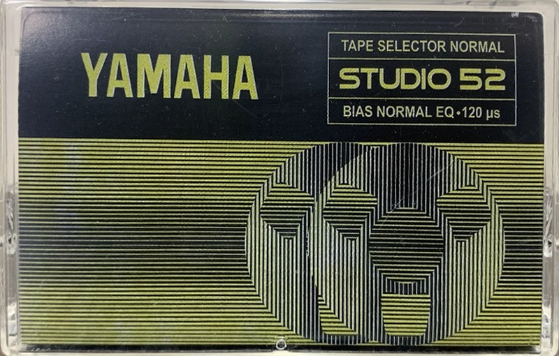 Compact Cassette Yamaha Studio 52 Type I Normal 1984 Japan