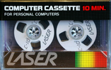 Compact Cassette Laser 10 "C-10" Computer Cassette 1983 USA