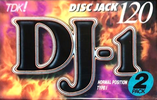 2 pack TDK DJ1 Disc Jack 120 "DJ1-120X2N" Type I Normal 1996 Japan
