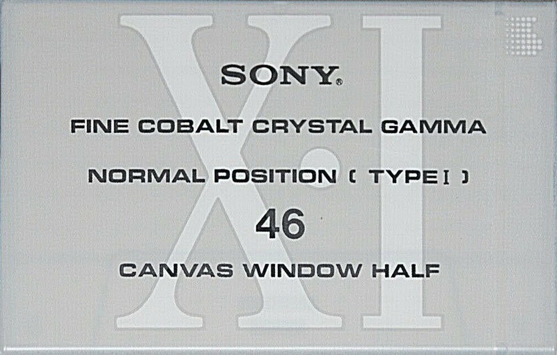 Compact Cassette: Sony  - XI 46