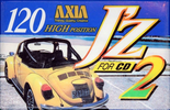 Compact Cassette AXIA J`z 2 120 "JZ2C 120" Type II Chrome 1995 Japan