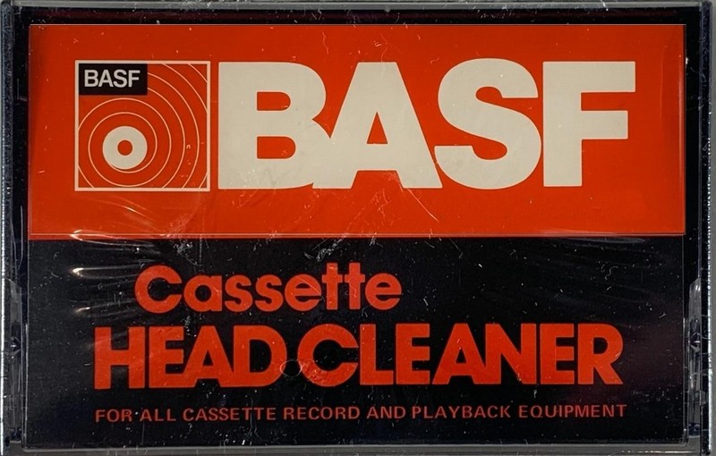 Compact Cassette BASF Cleaning Cassette 1975 USA