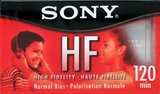 Compact Cassette Sony HF 120 "C-120HFL" Type I Normal 2001 North America