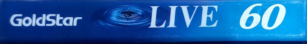 Compact Cassette Goldstar Live concert 60 Type I Normal 1993 Japan