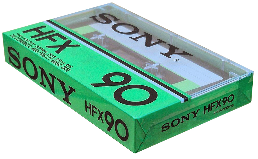 Compact Cassette Sony HFX 90 Type I Normal 1979 USA