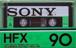 Compact Cassette Sony HFX 90 Type I Normal 1979 USA