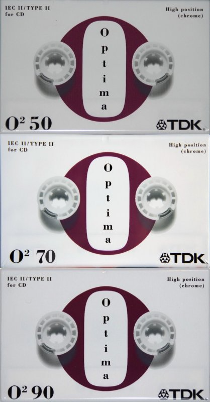 Compact Cassette: TDK  - Optima O2 50