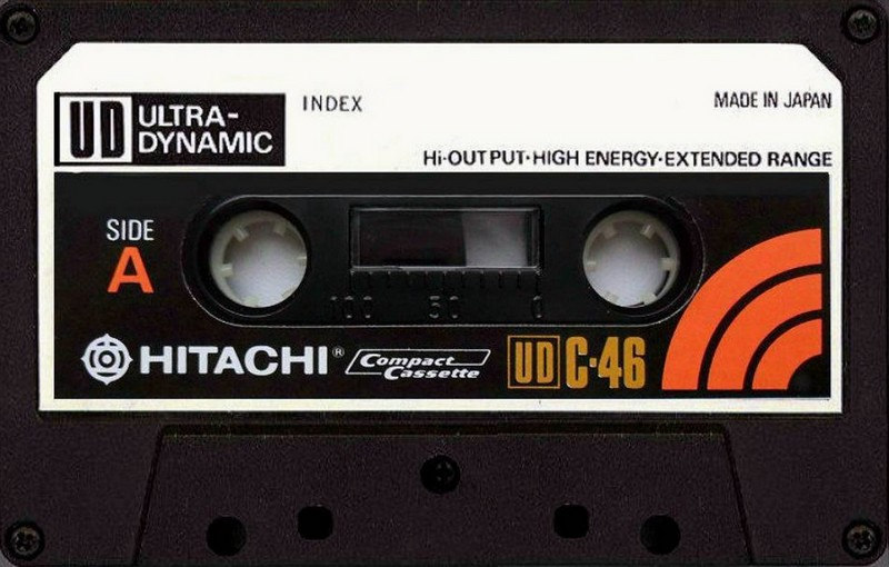 Compact Cassette Hitachi UD 46 Type I Normal 1974 Japan