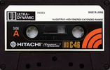 Compact Cassette Hitachi UD 46 Type I Normal 1974 Japan