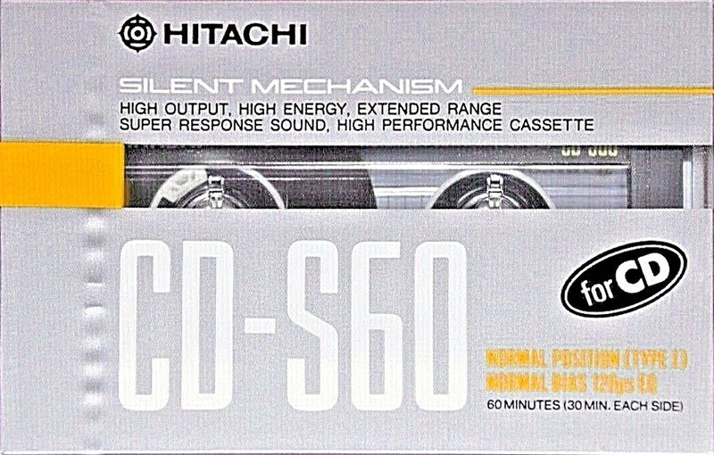 Compact Cassette: Maxell / Hitachi Hitachi - CD-S 60